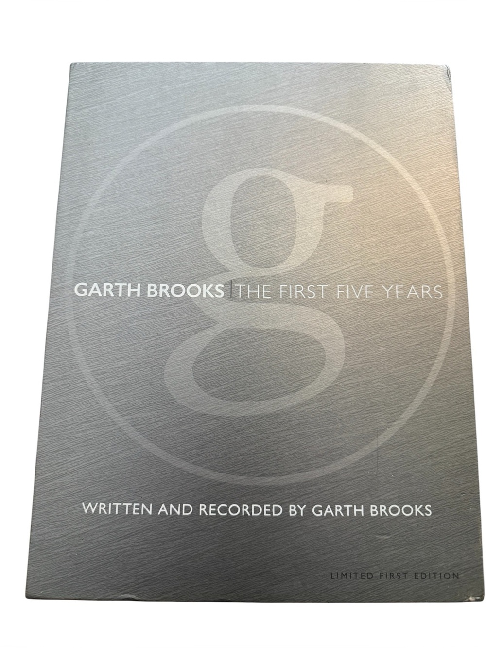 Garth Brooks The Anthology Part I - Dark Hardcover cds disc set and book limited